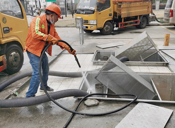 交口隔油池清理